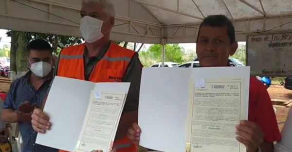 Pobladores de Potrero Cué tendrán acceso a su comunidad - Noticiero Paraguay
