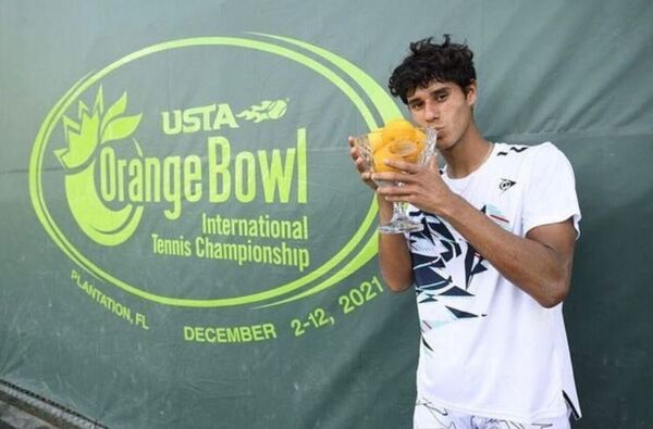 Daniel Vallejo y el día en el que superó a Bruno Kuzuhara en una final - Tenis - ABC Color