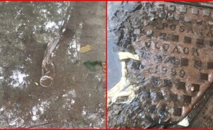 Cementos y condones dejan cloacas al aire libre en el Área 2