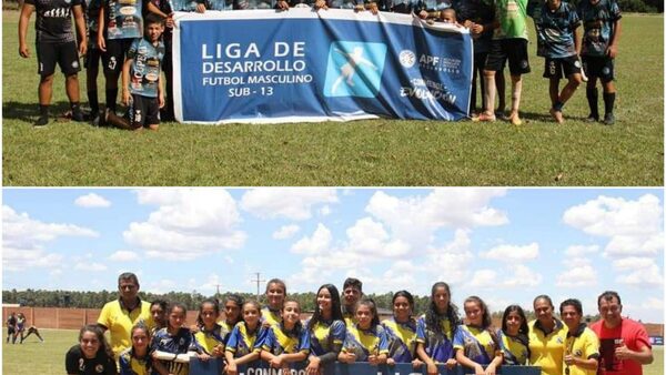 SPVO. CAACUPEMI Y SAN JUAN SON MONARCAS EN LA LIGA DE DESARROLLO