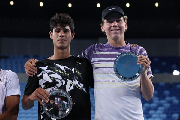 Daniel Vallejo perdió la final de dobles y es vicecampeón del Australia Open - Tenis - ABC Color