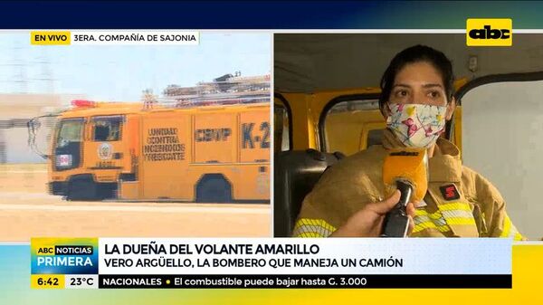 ¡Qué grande! La dueña del volante amarillo - ABC Noticias - ABC Color