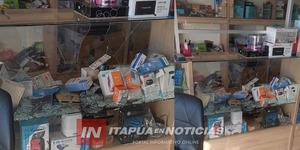 HURTAN UN LOCAL COMERCIAL EN PIRAPÓ - Itapúa Noticias
