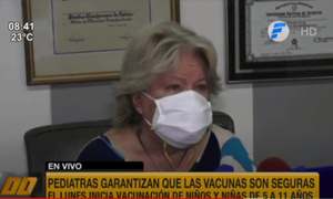 Covid-19: Pediatras garantizan que vacunas son seguras | Telefuturo