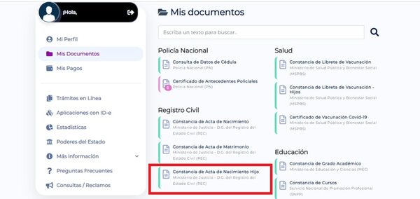 Vacunación en niños: ¿cómo obtener el acta de nacimiento rápido y gratis? - Nacionales - ABC Color