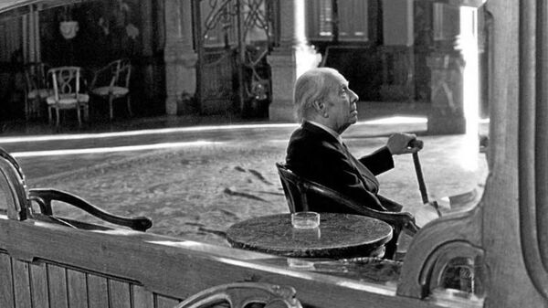 Borges visita Barracas - El Trueno