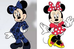 Minnie Mouse cambia la falda por pantalones