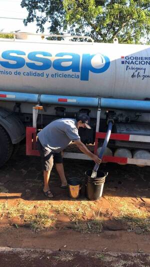 Crónica / Essap mandó ayuda a la “Perla del Sur” para ¡calmar la sed!