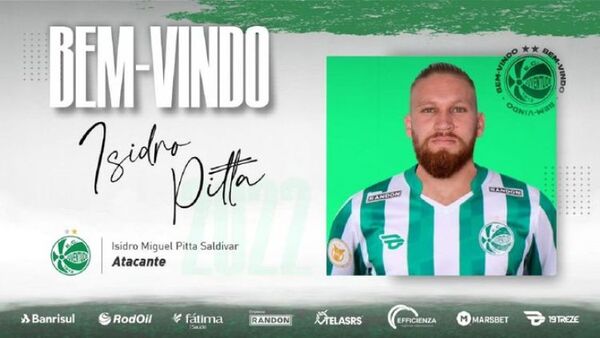 Isidro Pitta, refuerzo del Juventude de Brasil