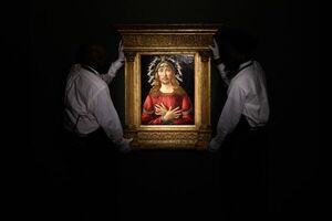 Un raro cuadro de Botticelli rematado en Nueva York en 45 millones de dólares