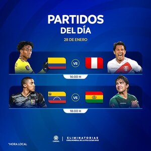 Se completa la fecha 15 de las Eliminatorias