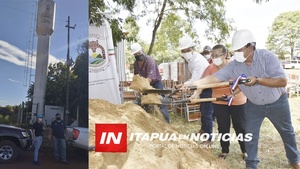 INCESANTE TRABAJO DESDE OBRAS DE LA GOBERNACIÓN DE ITAPÚA: CONSTRUCCIONES Y RESPUESTAS A CRISIS DE AGUA. - Itapúa Noticias