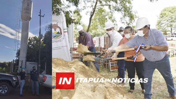 INCESANTE TRABAJO DESDE OBRAS DE LA GOBERNACIÓN DE ITAPÚA: CONSTRUCCIONES Y RESPUESTAS A CRISIS DE AGUA. - Itapúa Noticias