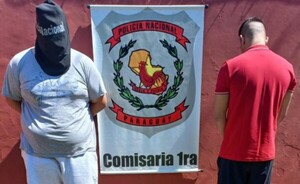Detienen a dos hombres e incautan auto usado en hurto