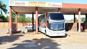 Villarrica: Hallan drogas en un bus de una conocida empresa