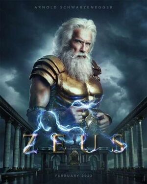 Arnold Schwarzenegger vuelve al cine caracterizado como Zeus