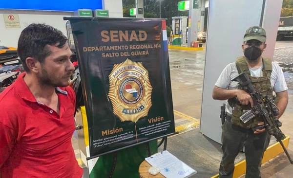 Diario HOY | Detienen a un hombre que estaba por vender cocaína en una estación de servicio