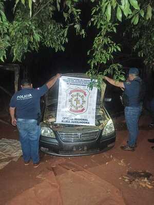 Policía recupera vehiculo hurtado días atrás en María Auxiliadora