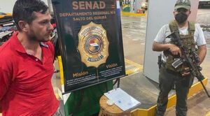 Detienen a un hombre que estaba por vender cocaína en una estación de servicio