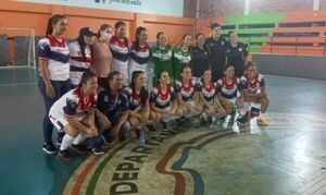 Futsal femenino pedrojuanino clasificado para el Nacional Hernandarias 2022