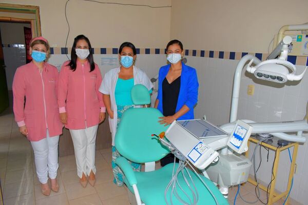 Unidad de Salud Familiar de Mbocayaty recibió nuevo equipo odontológico - Nacionales - ABC Color
