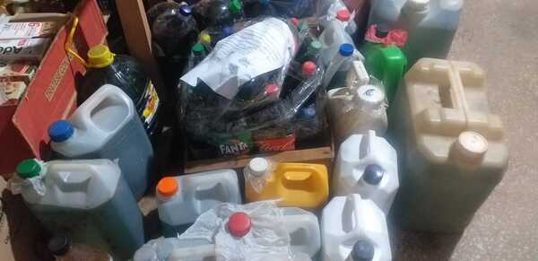 Combustibles incautados en la frontera serán donados a bomberos y hospitales
