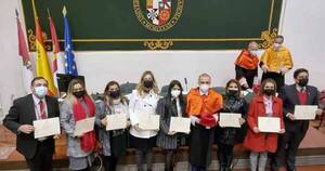 La Nación / Jueces recibieron título de especialistas en derecho en la Universidad de Castilla de la Mancha, España