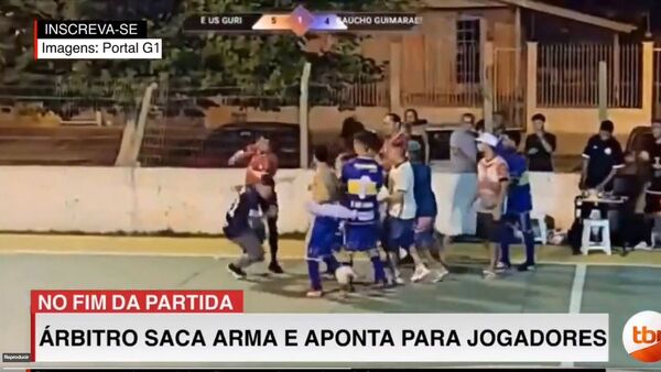 Brasil: Al menos dos heridos por agresiones de un árbitro
