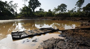 Advierten contaminación petrolera en río amazónico