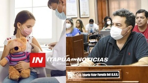 CONCEJAL INSTA A LOS PADRES A VACUNAR A SUS HIJOS CONTRA EL COVID 19 - Itapúa Noticias