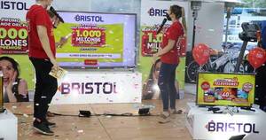 La Nación / Bristol premió a sus clientes con G. 10 millones y aún quedan G. 50 millones más para regalar