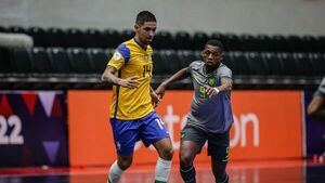 Brasil golea a Ecuador en jornada inaugural de la Copa América de Futsal