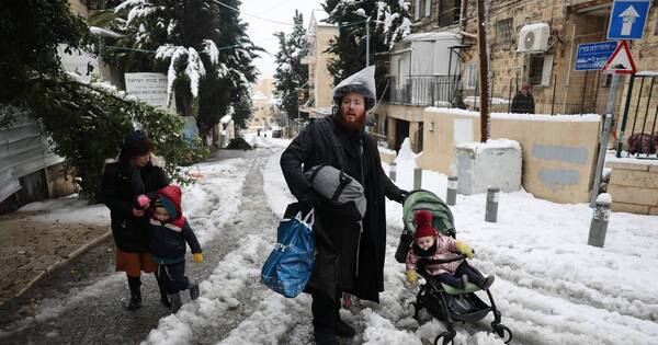 La Nación / Una inusual ola de frío en Jerusalén y Nueva Delhi