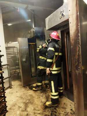 Principio de incendio en un supermercado de Encarnación