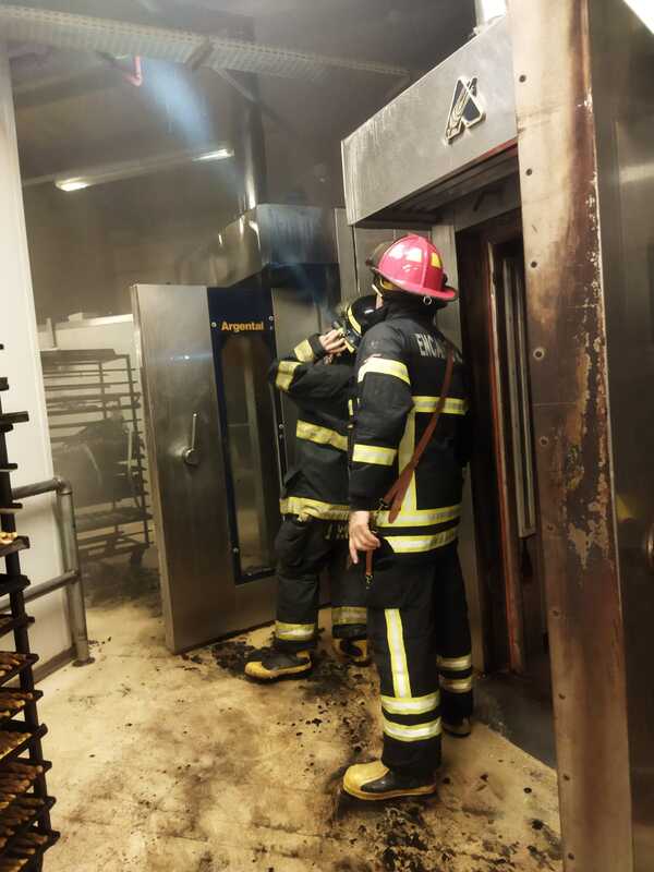 Principio de incendio en un supermercado de Encarnación