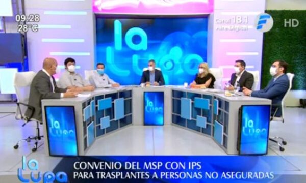 Convenio del MSP con IPS para trasplantes a no asegurados | Telefuturo
