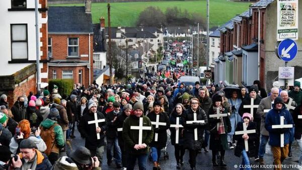 Irlanda del Norte conmemora el 50 aniversario del “Domingo Sangriento”