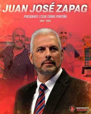 Juan José Zapag vuelve a la Presidencia de Cerro Porteño