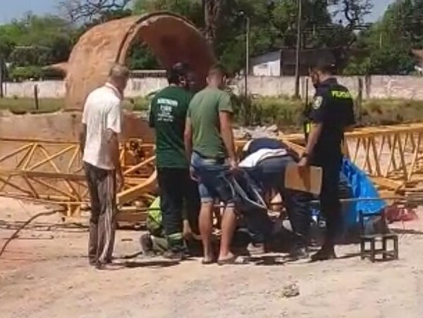 Karai fallece aplastado bajo una de las torres de la Línea 500 KV