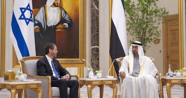 La Nación / Primera visita de un presidente de Israel a Emiratos Árabes Unidos