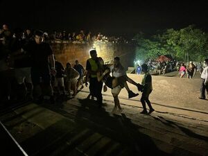 Este es el relato de uno de los testigos del tiroteo en el concierto Ja’umina Fest - Nacionales - ABC Color