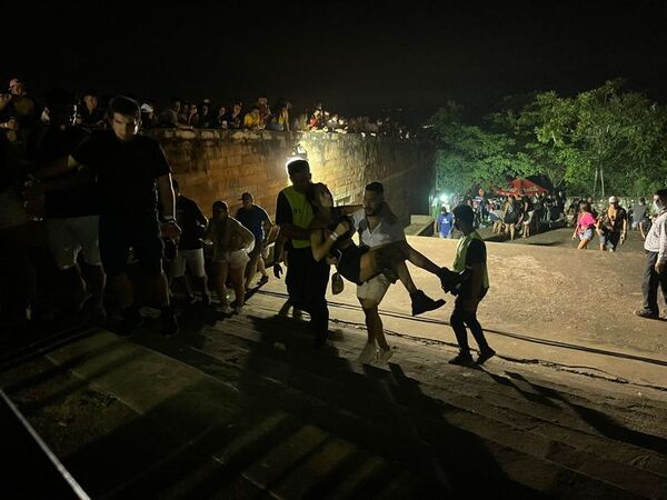 Este es el relato de uno de los testigos del tiroteo en el concierto Ja’umina Fest - Nacionales - ABC Color