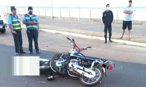 Fatal choque de motos en Encarnación - OviedoPress