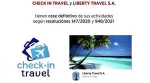 La Senatur informa cese definitivo de agencias de viajes