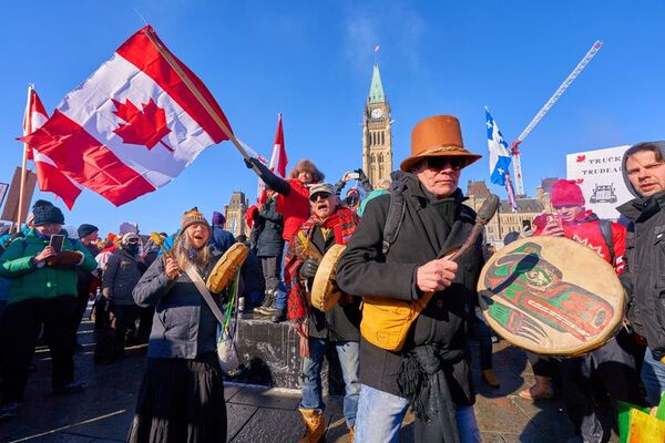Protestas en Canadá contra imposiciones sanitarias - Mundo - ABC Color