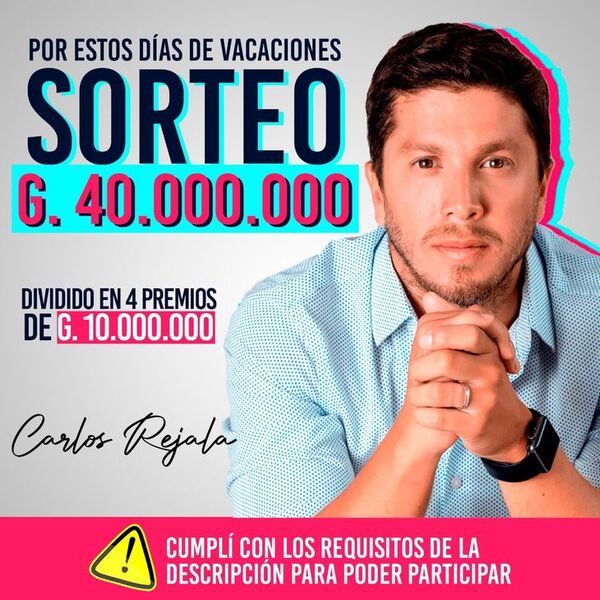 130 mil personas se anotaron al sorteo del sueldo de Rejala