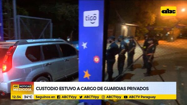 Custodio en el Ja’umína Fest estuvo a cargo de guardias privados - ABC Noticias - ABC Color
