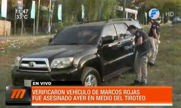 Inspeccionan dos vehículos abandonados en San Bernardino | Telefuturo