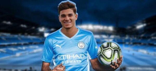 La joya argentina Julián Álvarez pasa al Manchester City inglés