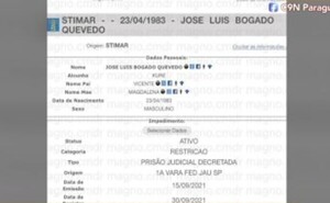 El policía que borró orden de captura de Bogado Quevedo está detenido - C9N